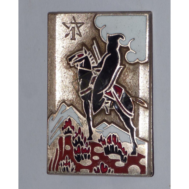 Badge of the 1st RSM black burnous