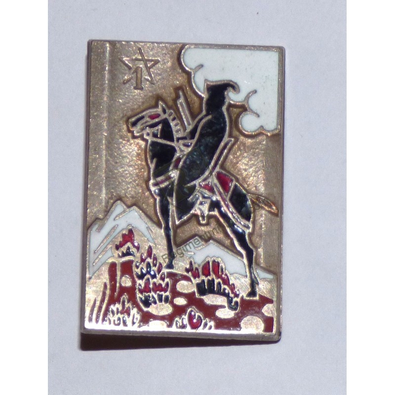 Badge of the 1st RSM black burnous