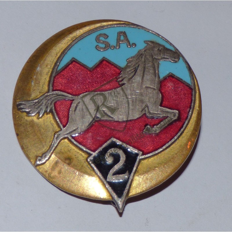 Badge 2nd Algerian Spahis