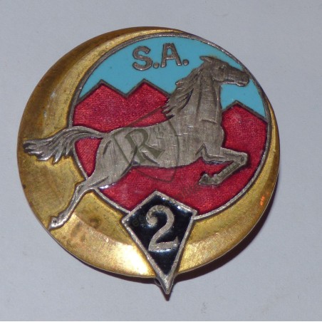Badge 2nd Algerian Spahis