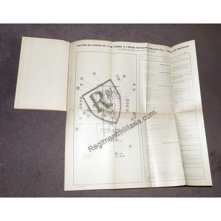 Original JEEP WILLYS logbook