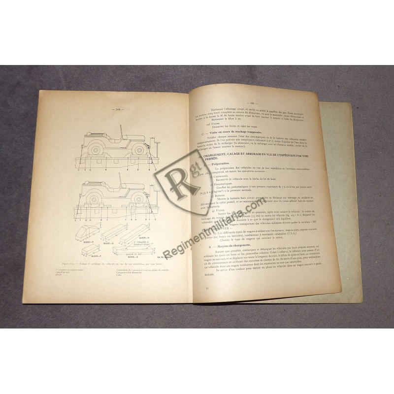 JEEP TM 9-803 French technical manual