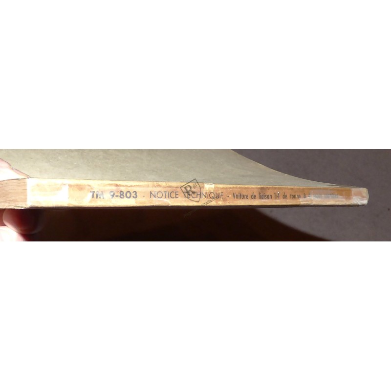 Notice JEEP TM 9-803