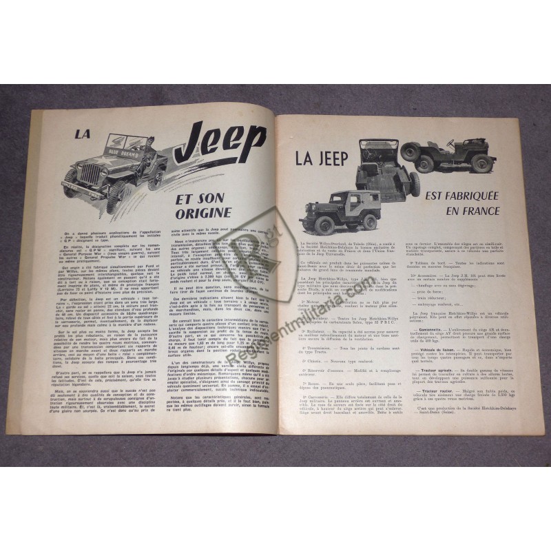 Jeep parts and maintenance catalog 1950s