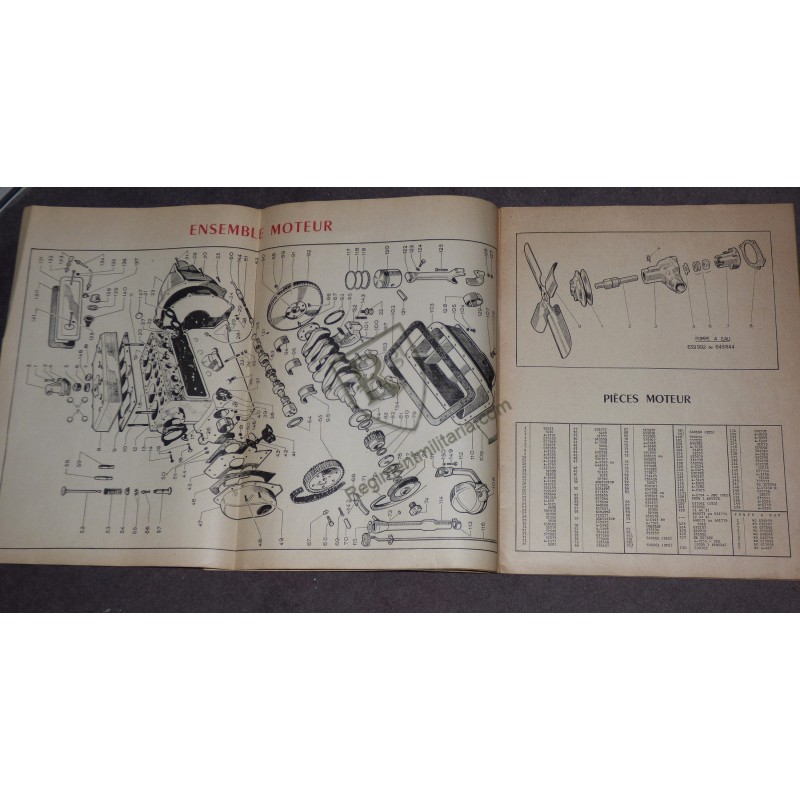 Jeep parts and maintenance catalog 1950s