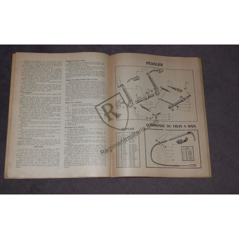 Jeep parts and maintenance catalog 1950s