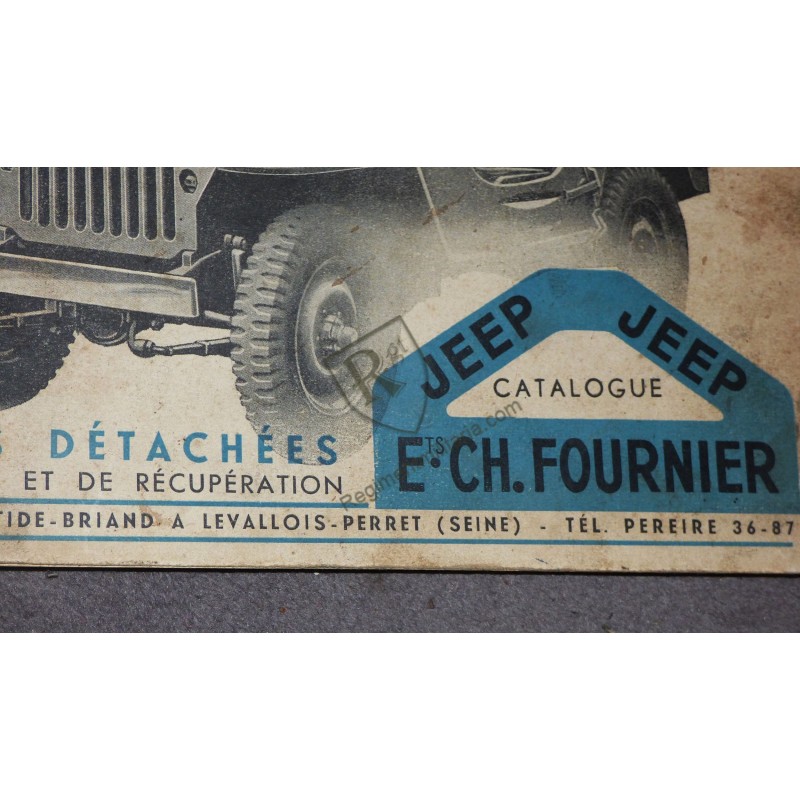 Catalogue JEEP Ch FOURNIER 1951