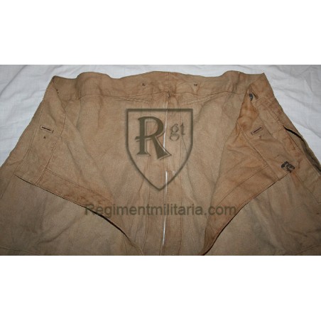 Tank crew light brown overall.