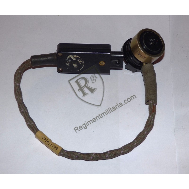 Boxed RAF Microphone oxygen mask