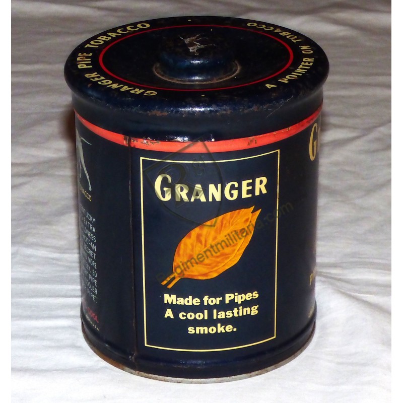 Large Granger pipe tobacco tin US ARMY