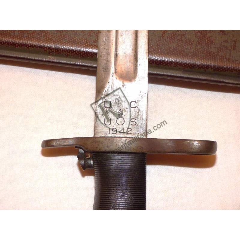 M1942 long bayonet Lazy S scabbard