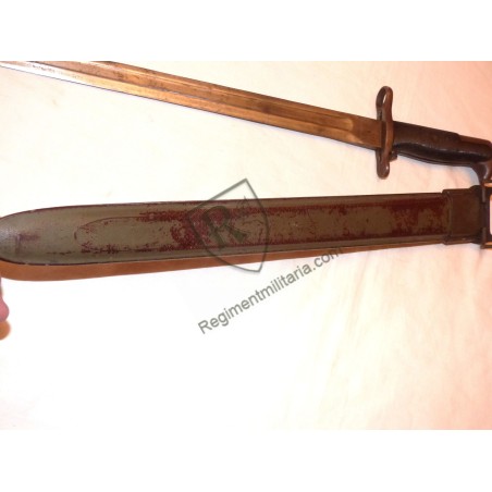 M1942 long bayonet Lazy S scabbard