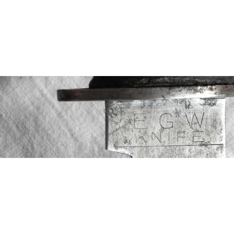 Named EGW fighting knife  USMC