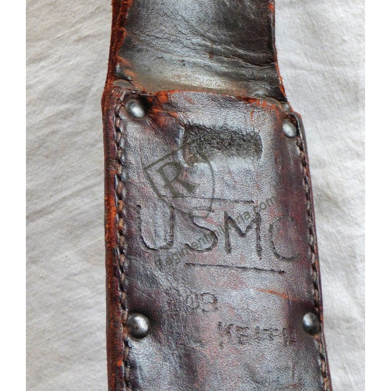 Named EGW fighting knife  USMC