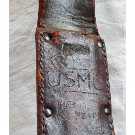 Named EGW fighting knife  USMC