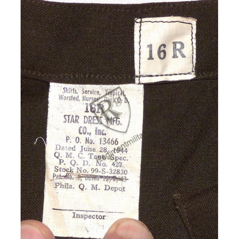 Tenue complète WAC US ARMY