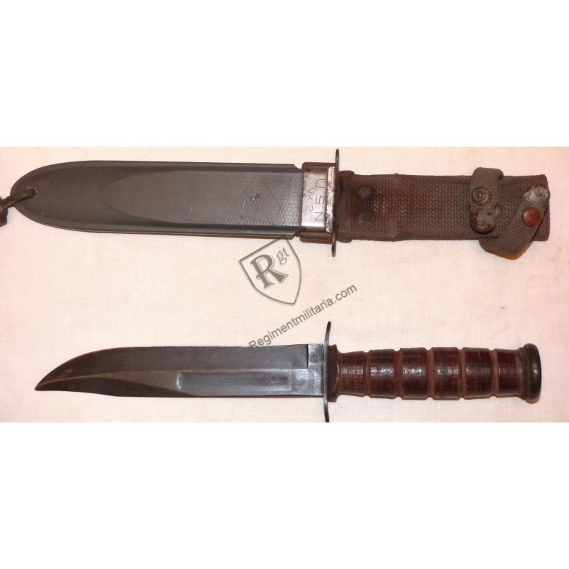 Camillus USN MKII fighting knife.