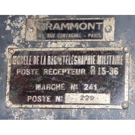 Caisse radio R15-36 FRANCE 40