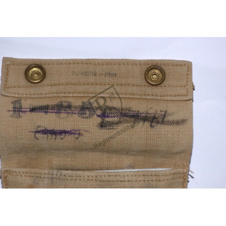 Pochette M-1910 + pansement 1917 US ARMY