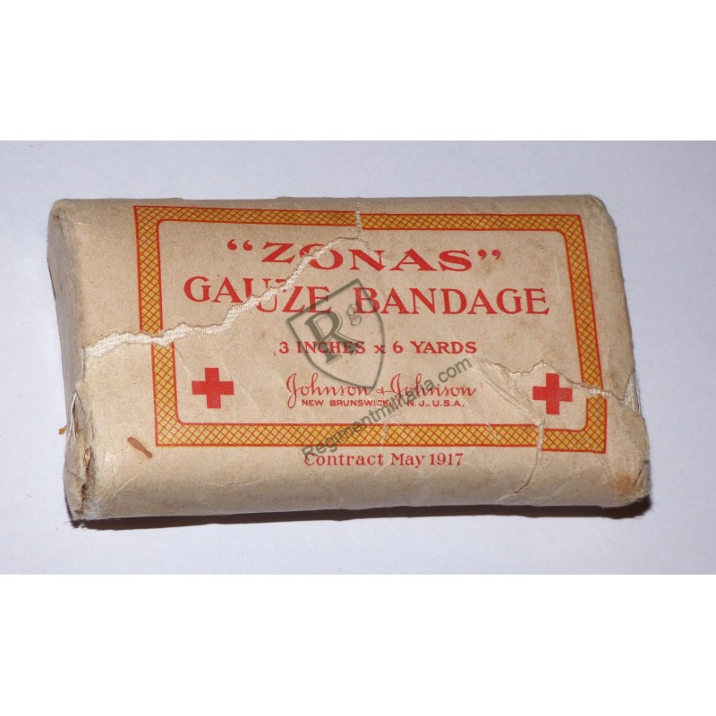 Pochette M-1910 + pansement 1917 US ARMY