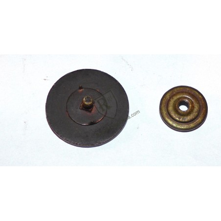 US ARMY WW1 Engineers COLLAR BADGE