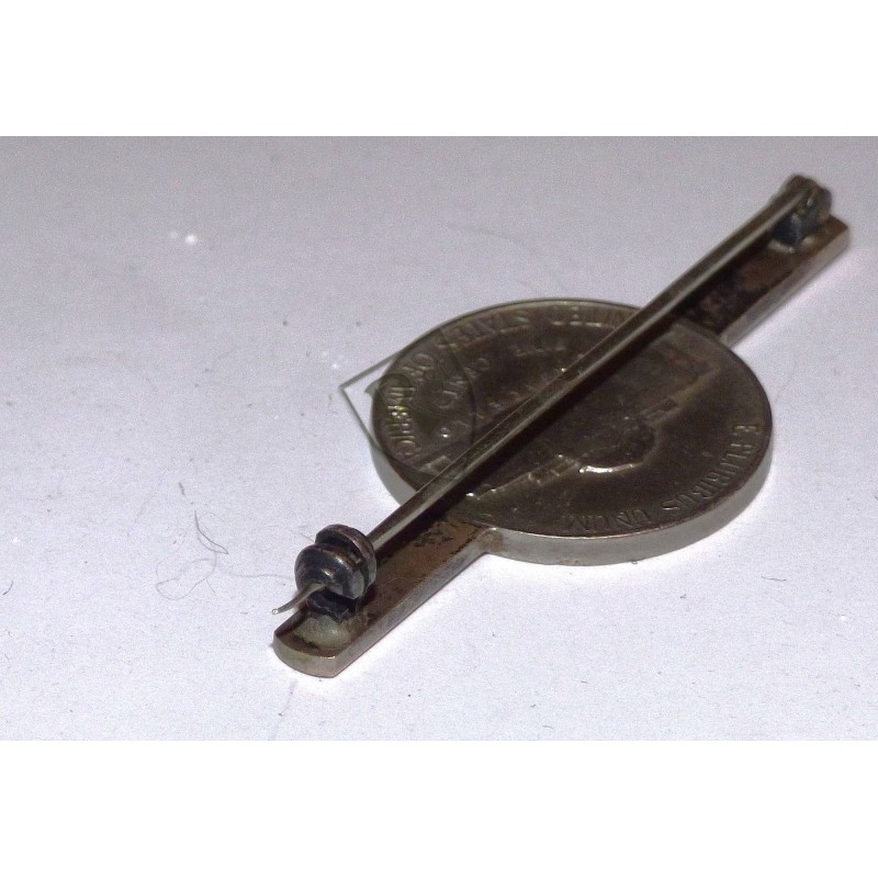Patriotic  US 1941 five cent brooch