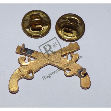 Officer's US ARMY WW2 Military Police collar badge