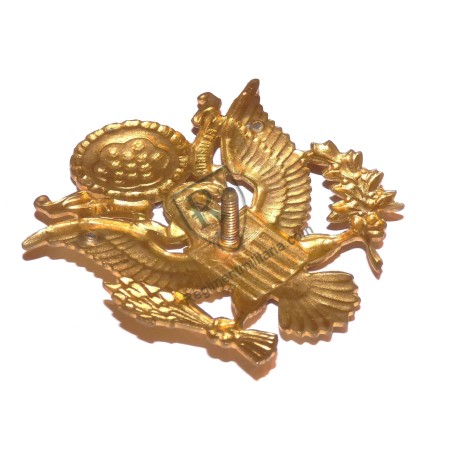 Insigne de casquette Officier US ARMY WW2