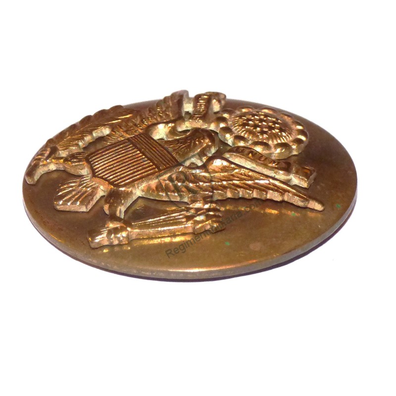 US ARMY WW2 cap badge