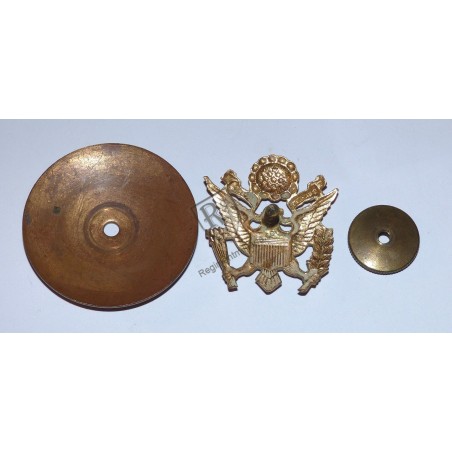 Insigne de casquette US ARMY WW2