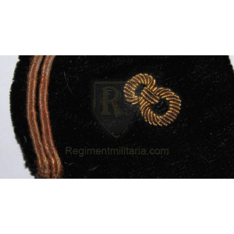 Patte De Collet Gendarmerie En Cannetille – Ancienne, Usée, Pour Collection
