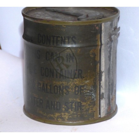 Boite café soluble BORDENS US ARMY