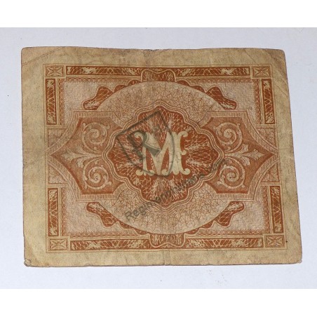 Bank note for American occupation of Germany 5 marks