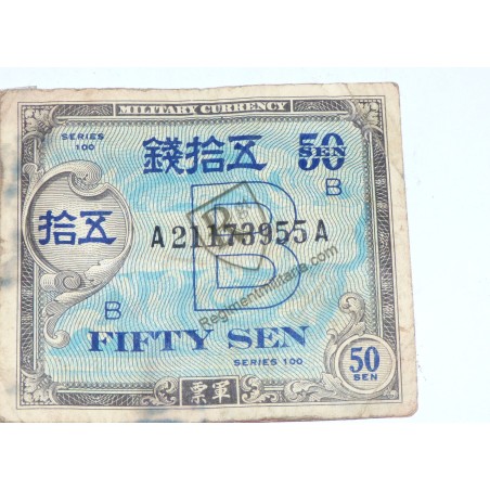 Billet occupation Américaine au Japon