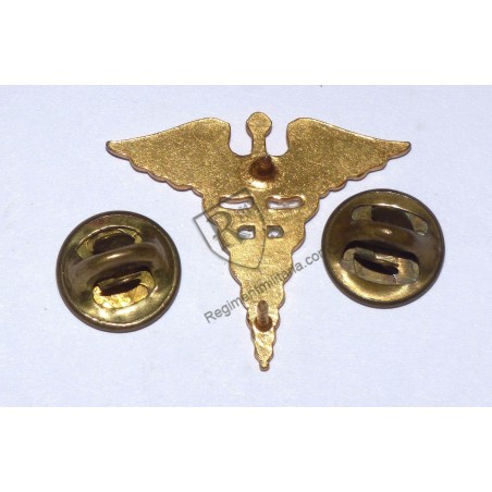 US ARMY Medical Corps Officer's collar badge