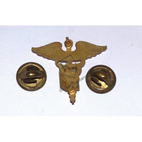 US ARMY Medical Corps Dentist collar badge