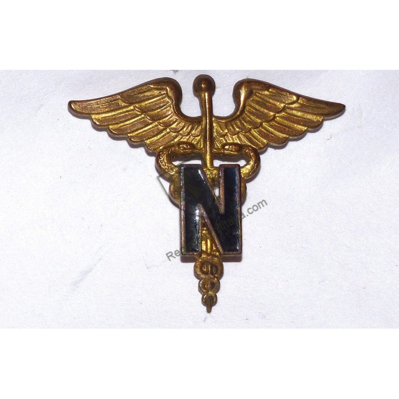 US ARMY Medical Corps Nurse collar badge