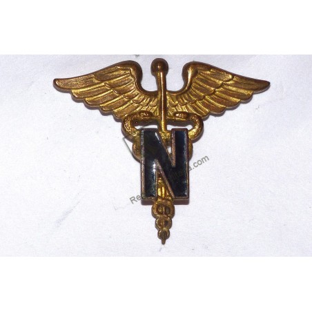 US ARMY Medical Corps Nurse collar badge