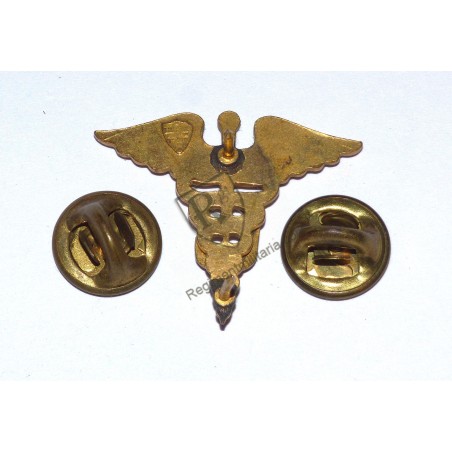 US ARMY Medical Corps CONTRACT SURGEON collar badge