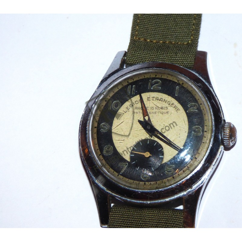Indochina French Foreign Legion mechanical wristwatch