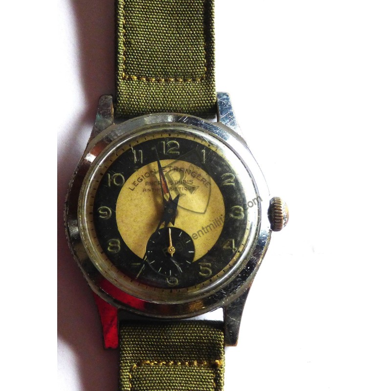 Indochina French Foreign Legion mechanical wristwatch