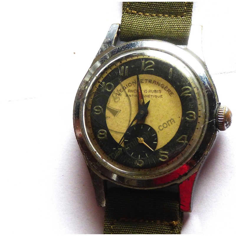 Indochina French Foreign Legion mechanical wristwatch