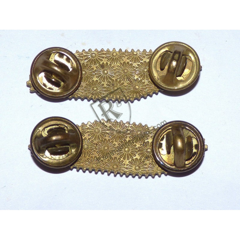 US ARMY Armored Force Tank collar badges