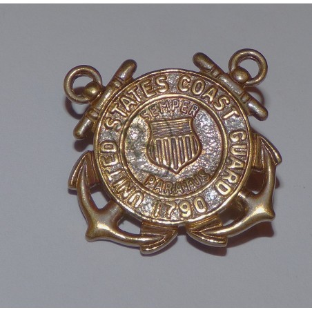 US NAVY Coast guard collar badge