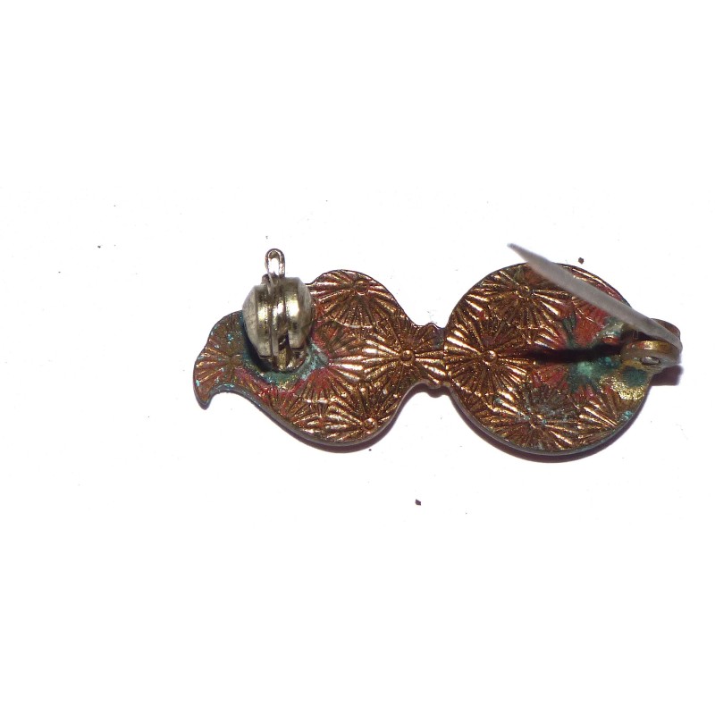 US ARMY Ordnance Corps collar badge