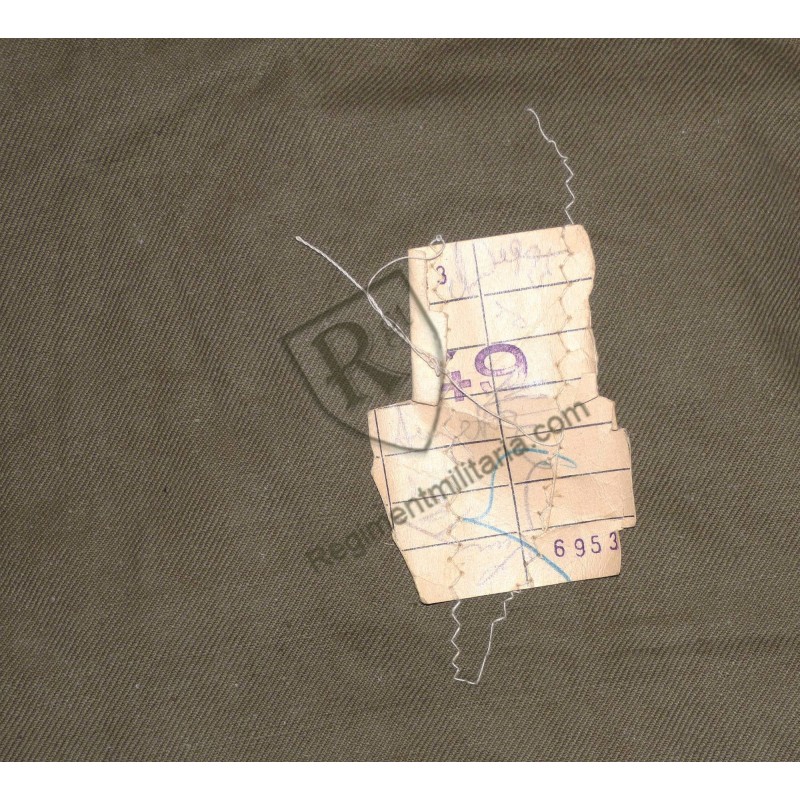 French Indochina jacket  TTA 47 dated 1953