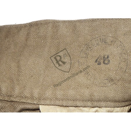 French Indochina Pants TTA 47 dated 1948