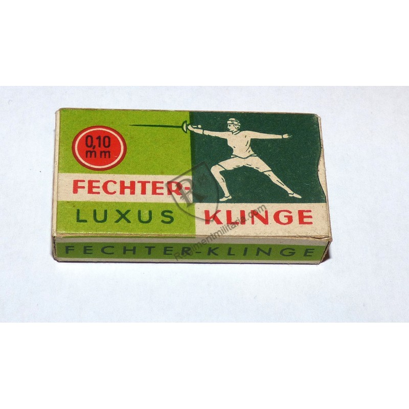 FECHTER-KLINGE brand Heer razor blades