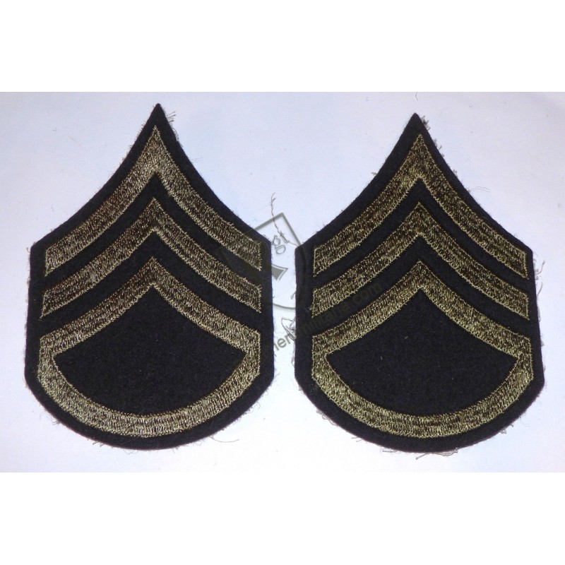 Paire de grades de manche de Staff Sergeant