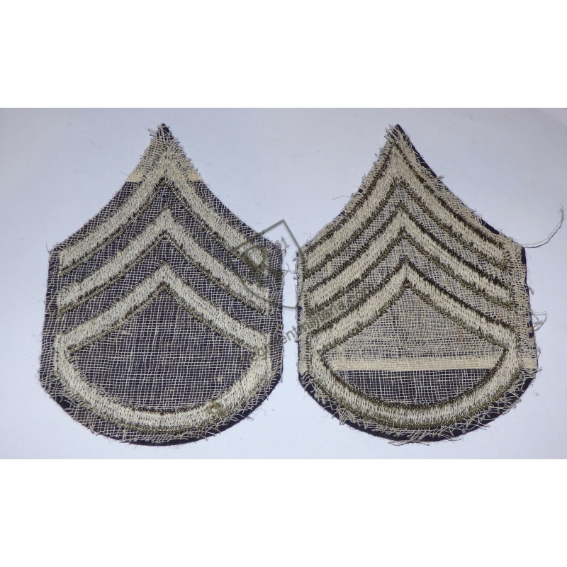 Staff Sergeant sleeve rank badges.